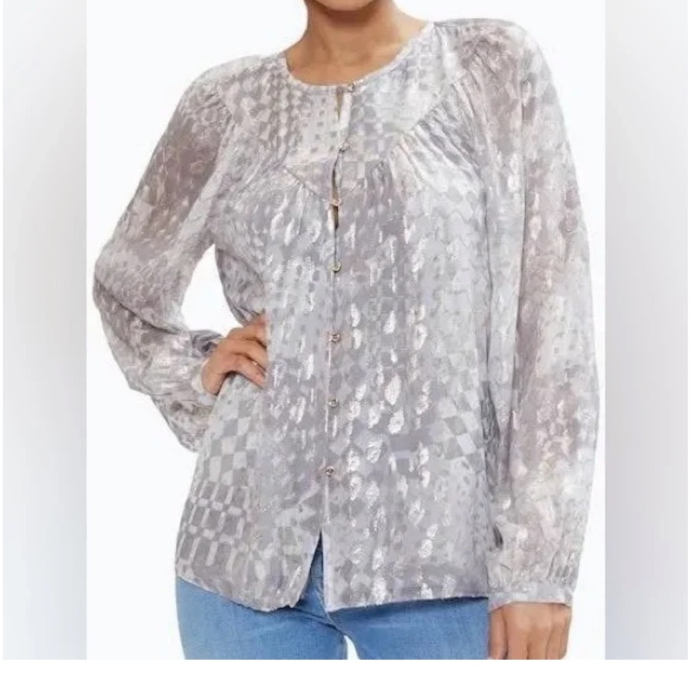 NMT Ramy Brook Oaklynn Blouse